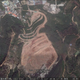 The site of the landslide site in Shenzhen; taken by Google Earth on Sept. 29, 2015.